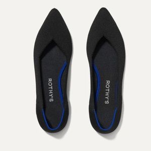 Rothy’s Sz 9 Black Solid The Point